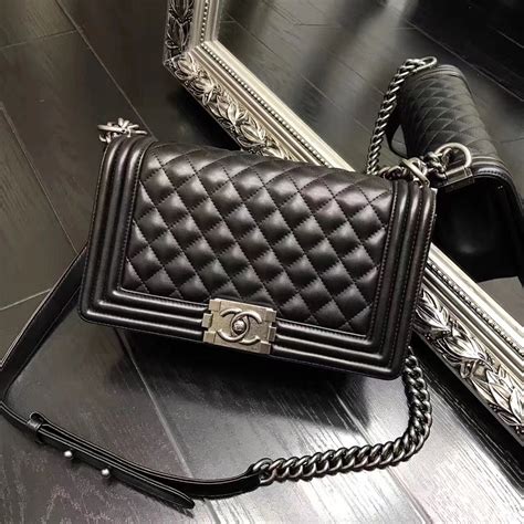 boy chanel flap bag online|Chanel black boyfriend bag.